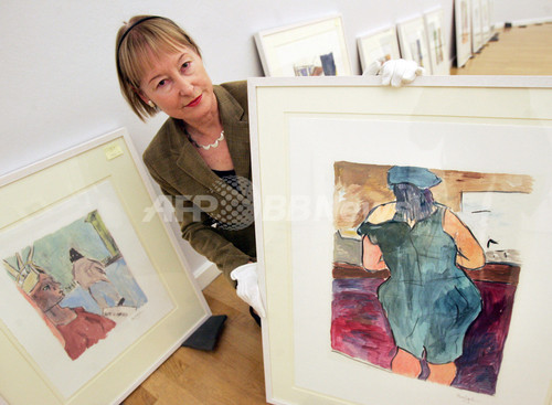 世界初となるボブ・ディランの絵画展、ドイツで開催 世界初となるボブ・ディランの絵画展、ドイツで開催