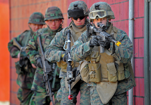 米韓合同軍事演習開始、北朝鮮は反発強める