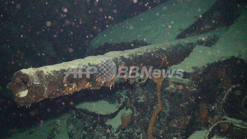 イタリア版「戦艦大和」、海底で残骸を発見 イタリア版「戦艦大和」、海底で残骸を発見