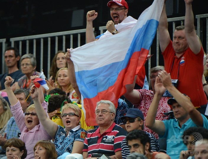 ロンドン五輪出場のロシア人8選手、ドーピング再検査で陽性が判明 ロンドン五輪出場のロシア人8選手、ドーピング再検査で陽性が判明