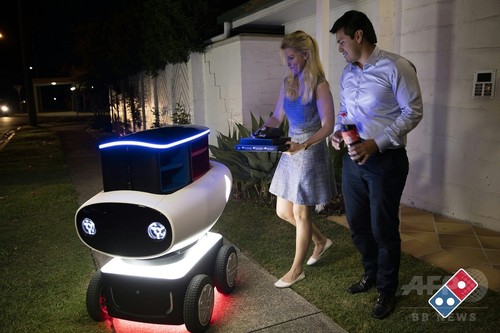 ドミノ・ピザ、宅配ロボットをNZで試験導入へ ドミノ・ピザ、宅配ロボットをNZで試験導入へ