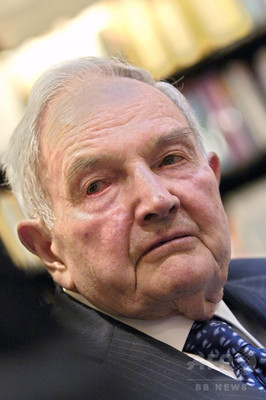 D・ロックフェラー氏死去、101歳 米石油王最後の孫 D・ロックフェラー氏死去、101歳 米石油王最後の孫