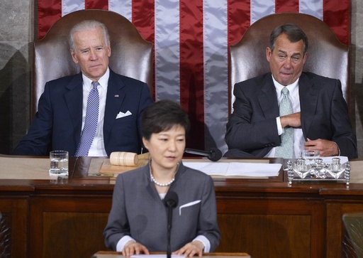 韓国大統領が米議会で演説、非武装地帯に国際平和公園建設を提案