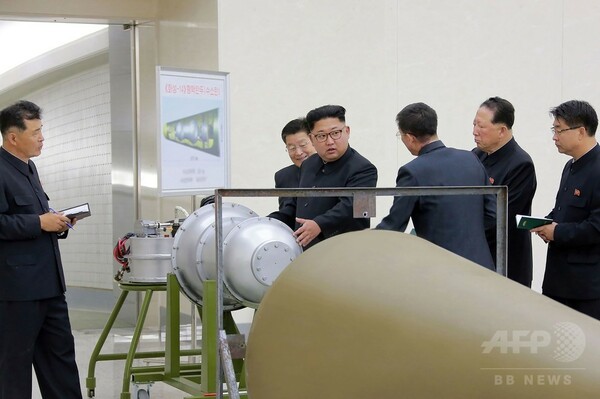 北朝鮮は弾頭サイズの核兵器保持、韓国政府見解