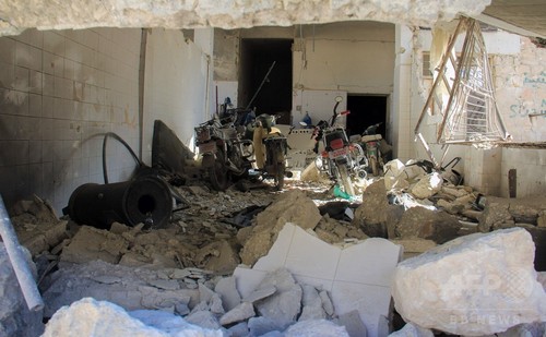 シリア軍が「テロリストの倉庫」空爆、毒ガス攻撃でロシアが見解 シリア軍が「テロリストの倉庫」空爆、毒ガス攻撃でロシアが見解