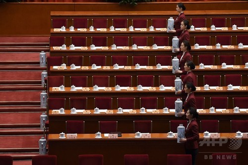 【AFP記者コラム】中国・全人代、規律と統制の国を象徴する大会 【AFP記者コラム】中国・全人代、規律と統制の国を象徴する大会