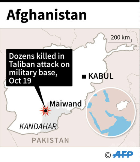 アフガン軍事基地に襲撃、兵士52人死傷 タリバンが犯行声明 アフガン軍事基地に襲撃、兵士52人死傷 タリバンが犯行声明