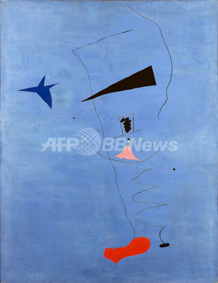 ジョアン・ミロの絵画、19億円超で落札