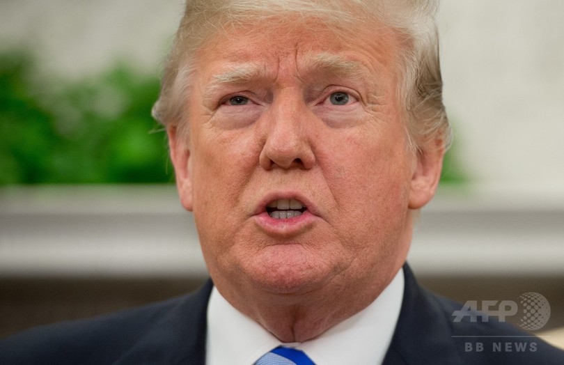 トランプ氏、北朝鮮の首脳会談中止警告に「様子見る」 トランプ氏、北朝鮮の首脳会談中止警告に「様子見る」