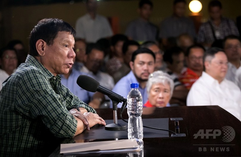 比次期大統領、一般人にも麻薬密売人の殺害奨励 報奨金1100万円 比次期大統領、一般人にも麻薬密売人の殺害奨励 報奨金1100万円