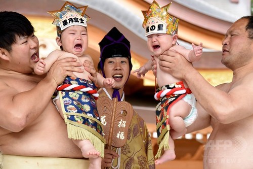 「はっけよい、オギャー」 赤ちゃん泣き相撲大会 神奈川 「はっけよい、オギャー」 赤ちゃん泣き相撲大会 神奈川
