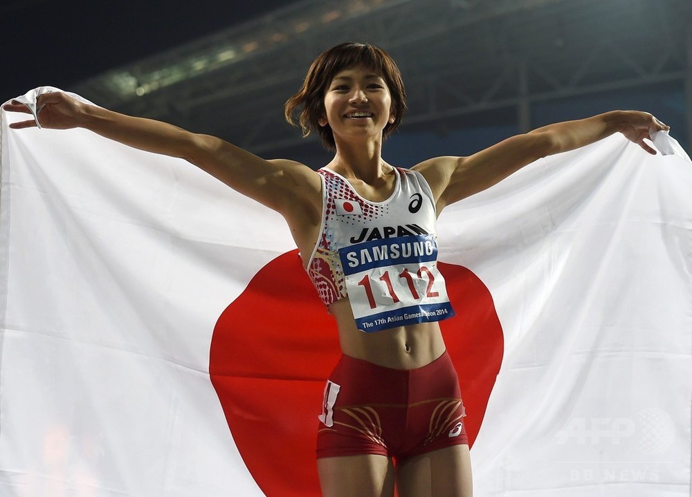 女子100mハードルで木村が銅メダル、アジア大会 写真9枚 国際ニュース：AFPBB News