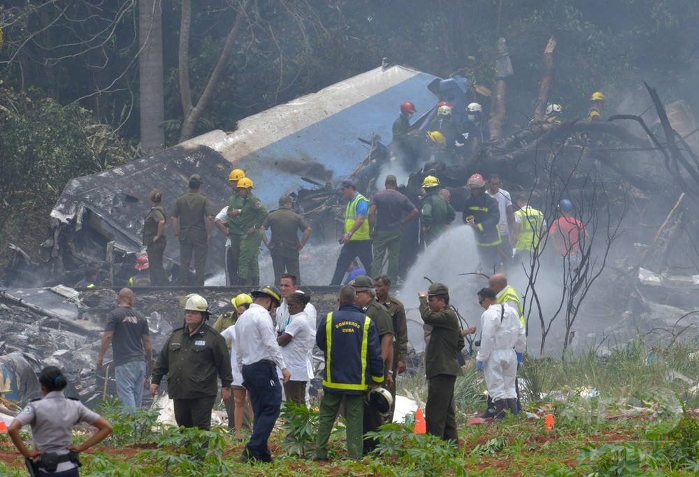キューバで旅客機墜落、乗客乗員110人 死者100人超か