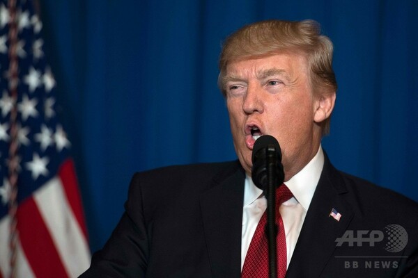 「米国は正義のために戦う」 シリア攻撃でトランプ大統領が演説