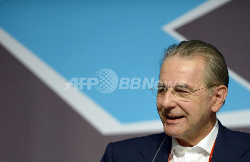 IOCロゲ会長、「竹島領有」メッセージは政治的表現との見解 IOCロゲ会長、「竹島領有」メッセージは政治的表現との見解