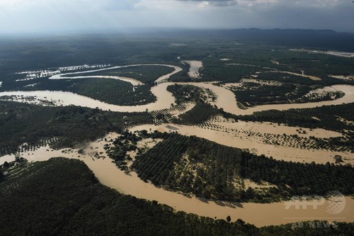 タイ南部の洪水、死者31人に 被災者は110万人 タイ南部の洪水、死者31人に 被災者は110万人