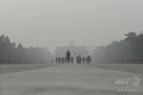 気候変動で深刻化する中国の大気汚染、研究 気候変動で深刻化する中国の大気汚染、研究