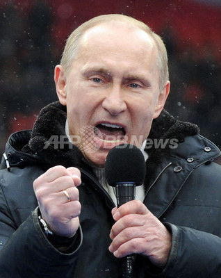プーチン支持派、際どいビデオ広告で若者票狙う ロシア大統領選 プーチン支持派、際どいビデオ広告で若者票狙う ロシア大統領選