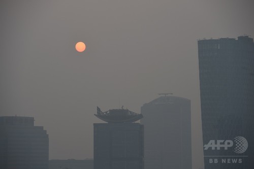 北京市「大気汚染日」2015年は半分近く 北京市「大気汚染日」2015年は半分近く