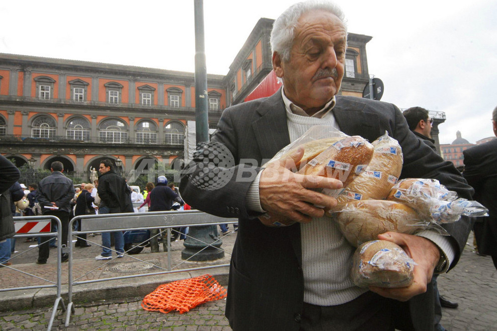 イタリアのパン業界牛耳るマフィアに、パン職人ら「パン」で反撃 写真5枚 国際ニュース：AFPBB News