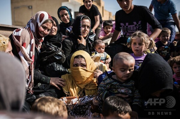 シリア難民、400万人突破 UNHCR発表