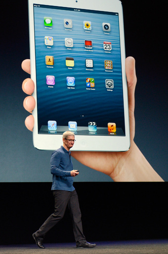 アップル、「iPad mini」を発表 11月2日発売