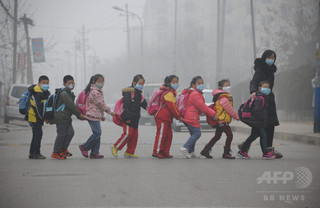中国の大気汚染、調査対象都市の8割が国内基準満たせず 中国の大気汚染、調査対象都市の8割が国内基準満たせず
