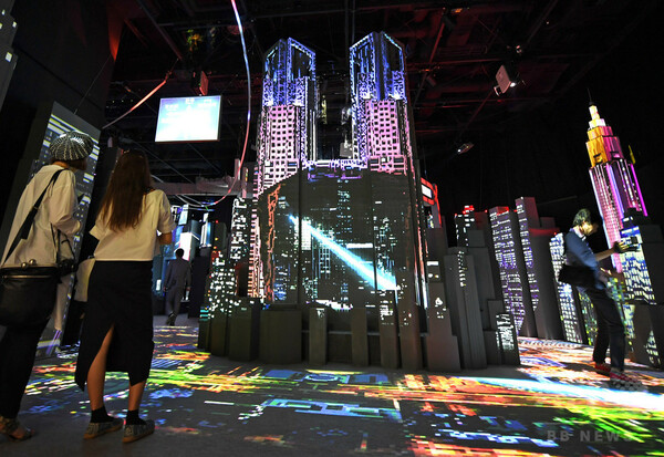 東京の観光名所がテクノロジーアートに、体験型展が開幕　東京