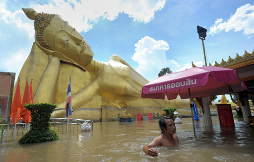タイ・アユタヤなどで大雨による洪水