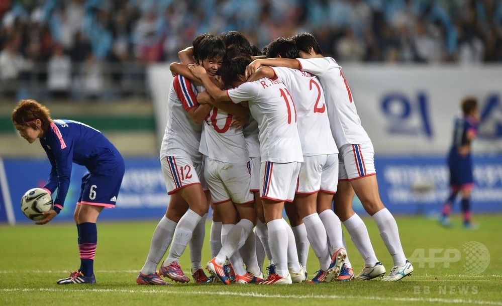 サッカー女子日本、北朝鮮に敗れ連覇ならず アジア大会 写真15枚 国際ニュース：afpbb News