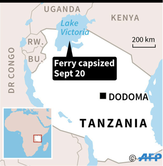 アフリカ・ビクトリア湖でフェリー転覆、79人死亡 捜索活動続く アフリカ・ビクトリア湖でフェリー転覆、79人死亡 捜索活動続く