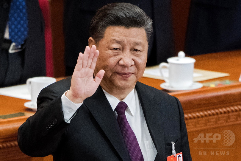 習国家主席を再選、副主席に右腕の王氏 中国 習国家主席を再選、副主席に右腕の王氏 中国
