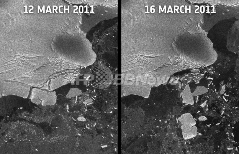 3.11の大津波で南極に巨大氷山、欧州研究 3.11の大津波で南極に巨大氷山、欧州研究