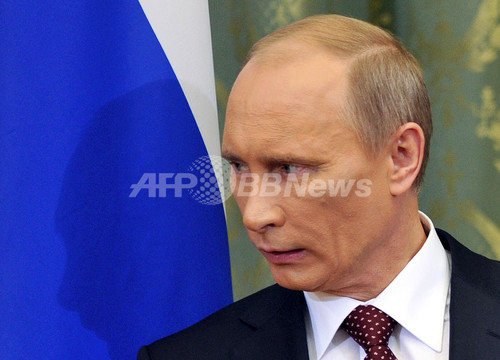 整形?パンチ?プーチン首相の青あざに憶測飛び交う 整形?パンチ?プーチン首相の青あざに憶測飛び交う