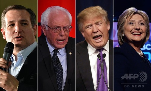 米大統領候補、使う言葉は「13歳以下」 最下位はトランプ氏 米大統領候補、使う言葉は「13歳以下」 最下位はトランプ氏