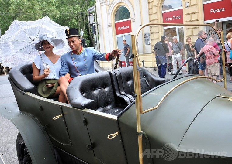 サラエボ事件から100年、「大戦争」のきっかけ 遠い民族和解 写真8枚 国際ニュース:AFPBB News