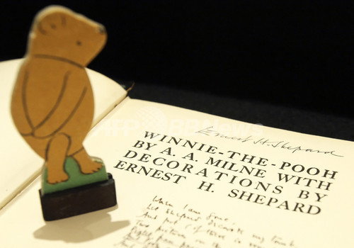「クマのプーさん」続編10月に英米で出版、80年ぶり 「クマのプーさん」続編10月に英米で出版、80年ぶり