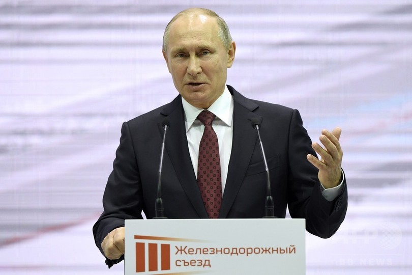 プーチン氏、来年の大統領選に立候補表明 スターリン以降で最長も プーチン氏、来年の大統領選に立候補表明 スターリン以降で最長も