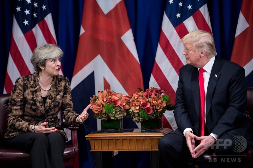 トランプ氏、7月に初の訪英へ 実務訪問として実施 トランプ氏、7月に初の訪英へ 実務訪問として実施