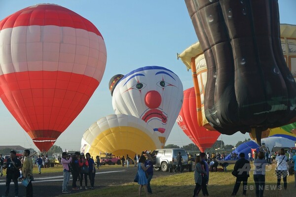 国際熱気球フェスティバル開催、フィリピン