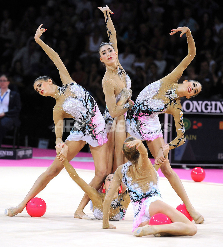 団体種目別でロシア、ブルガリアが金メダル 世界新体操選手権 写真19枚 国際ニュース：AFPBB News
