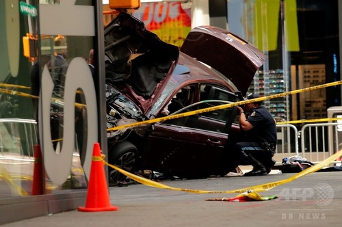 NY車暴走、運転手を殺人罪で訴追 精神に問題の元軍人 NY車暴走、運転手を殺人罪で訴追 精神に問題の元軍人