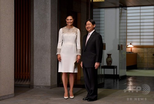 スウェーデン王太子、皇太子さまとの晩さん会に出席 スウェーデン王太子、皇太子さまとの晩さん会に出席