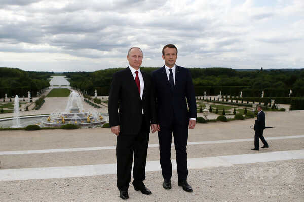 仏ロ大統領が初会談、シリア・ウクライナ問題を「率直に」協議