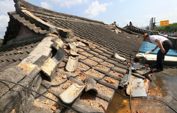 韓国南部でM5.8の地震、「観測史上最大」と同国気象庁