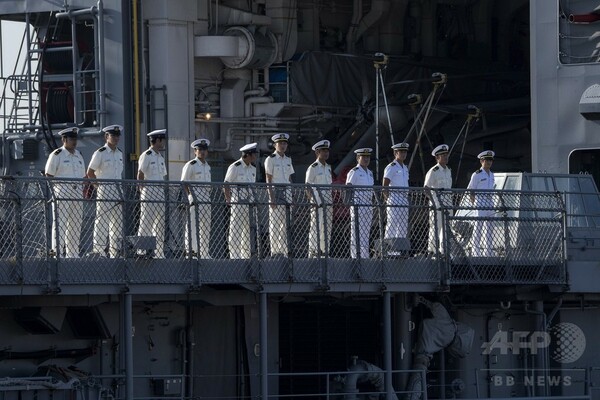 海自の護衛艦「あまぎり」、フィリピンを親善訪問 マニラに入港