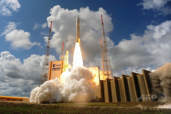 欧州版GPS「ガリレオ」測位衛星4基の打ち上げ成功、ESA