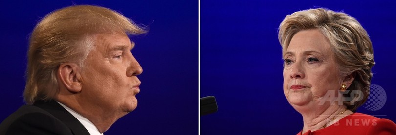 米大統領選、トランプ氏がクリントン氏に肉薄 フロリダでは逆転 米大統領選、トランプ氏がクリントン氏に肉薄 フロリダでは逆転