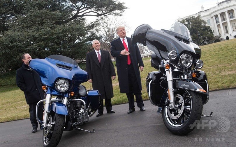 米ハーレー、EU関税回避で一部生産を国外に トランプ氏「驚き」 米ハーレー、EU関税回避で一部生産を国外に トランプ氏「驚き」