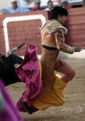 スペインの人気闘牛士、牛に角で刺されて死亡 フランス スペインの人気闘牛士、牛に角で刺されて死亡 フランス